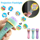 KIDS SLIDE PROJECTOR FLASHLIGHT PROJECTION LIGHT - beautysweetie